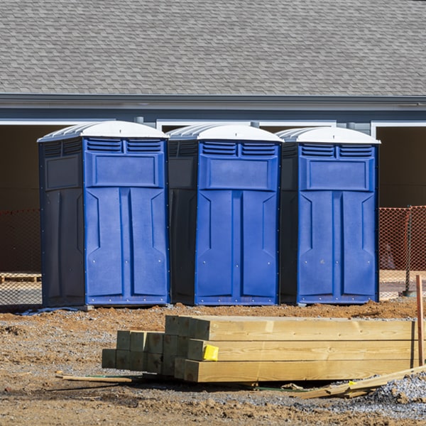 are there any additional fees associated with porta potty delivery and pickup in Des Moines